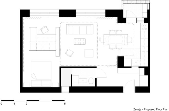 做隔墙秒变灵活实用大空间龙8游戏网址全屋用帘子(图7)