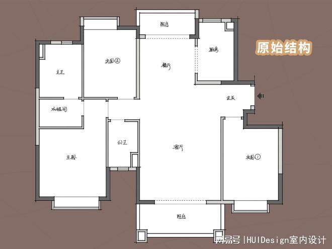 型改造给孩子在家打造个游乐园全家都要玩疯了Long8国际平台登录入口139㎡3房户(图2)